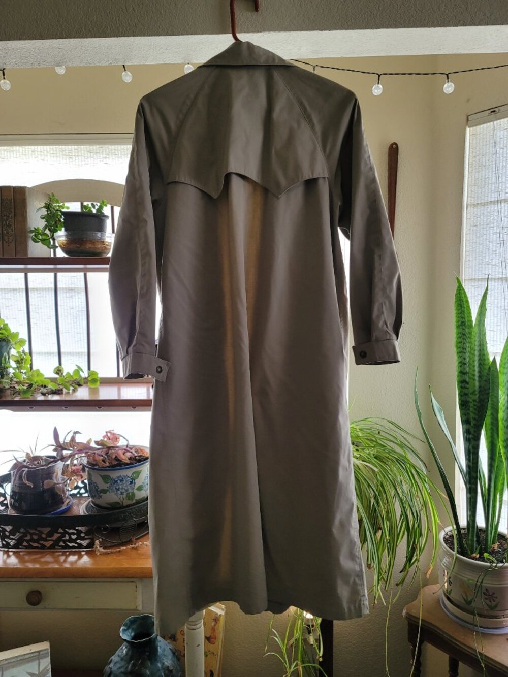 London Fog Trench Coat - Picture 2 of 5